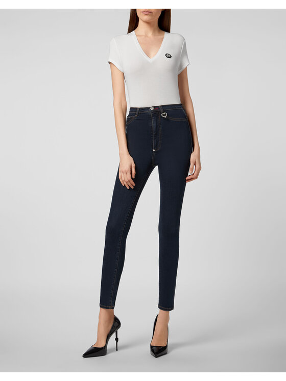 PHILIPP PLEIN PHILIPP PLEIN Jeansy 23885 Světle modrá