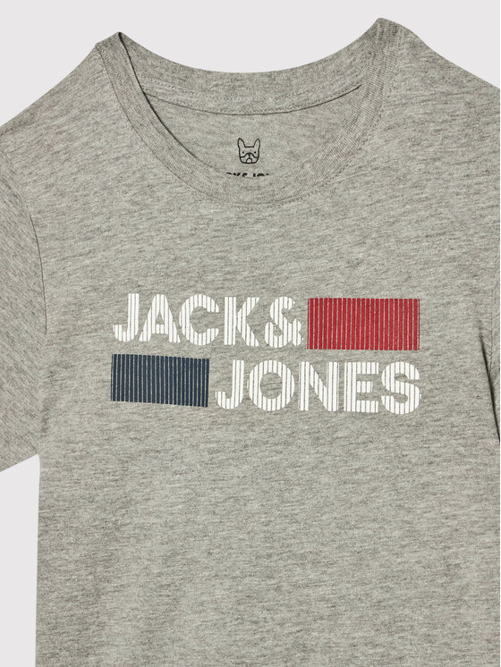 T-shirt Corp Logo 12152730 Grigio Regular Fit