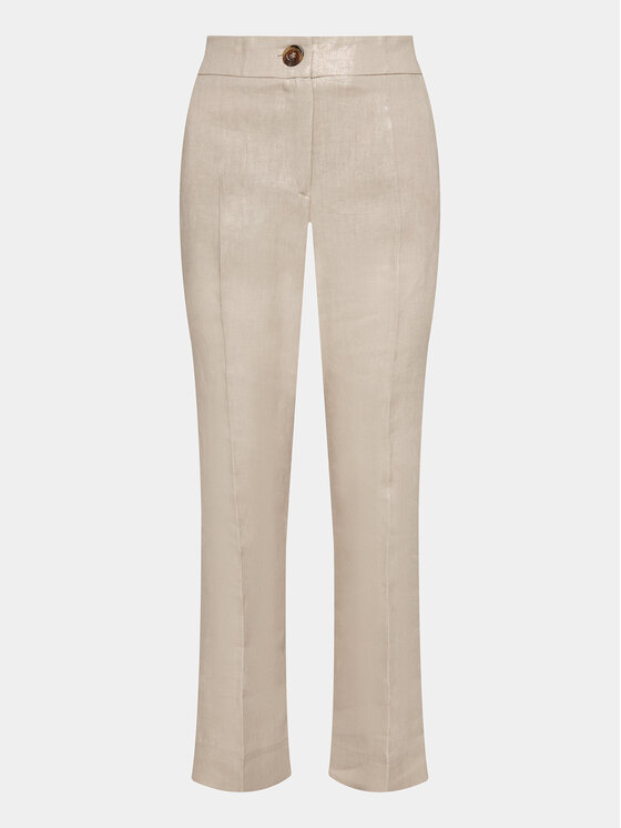 Marella Marella Stoffhose Turbigo 2413131164 Beige Regular Fit
