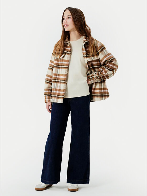 NAME IT NAME IT Farmer 13235217 Sötétkék Wide Leg