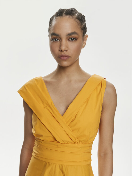 Marella Marella Vestito estivo Galizia 2413221212 Arancione Regular Fit