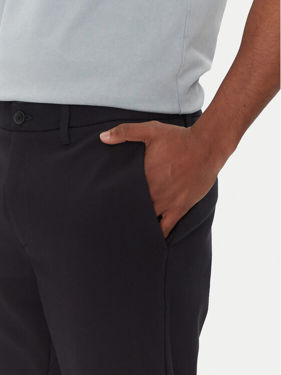 BOSS BOSS Bavlnené šortky S_Commuter-J 50511436 Tmavomodrá Slim Fit