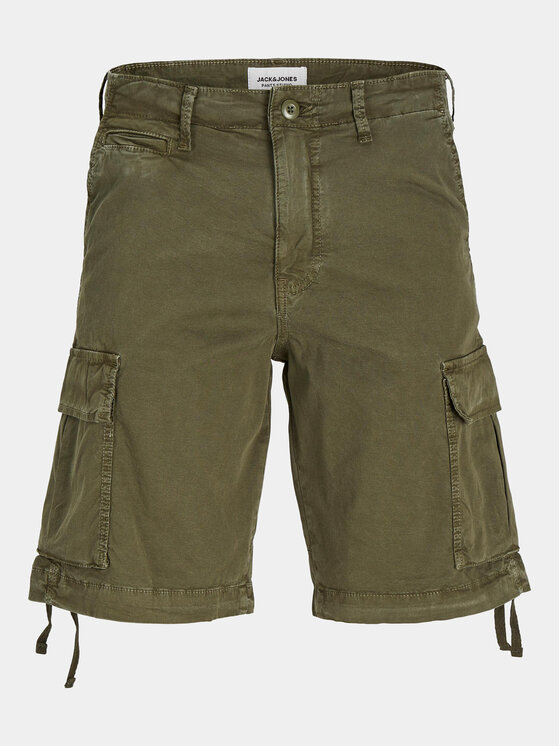 Jack&Jones Jack&Jones Kratke hlače Cole 12253122 Zelena Loose Fit