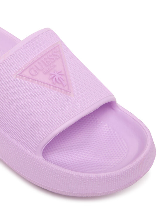 Guess Guess Pantoletten E6GZ19 WG5X0 Helllila