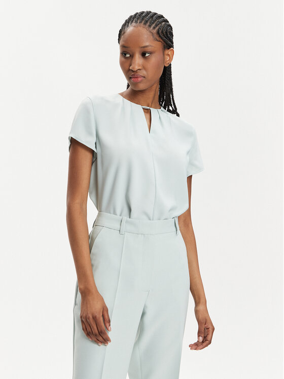 Calvin Klein Calvin Klein Halenka K20K207062 Světle modrá Regular Fit