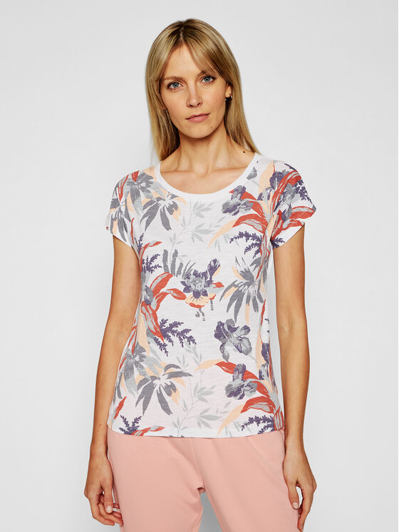 Columbia Columbia Tričko High Dune Ss 1885964 Biela Regular Fit