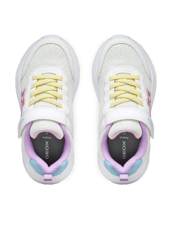Geox Geox Sportcipők J Sprintye Girl J55FWA 0AS54 C0653 D Fehér