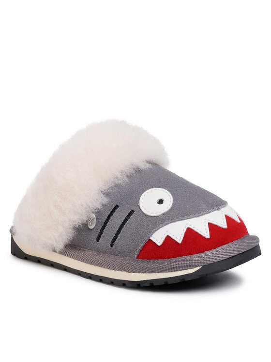 EMU Australia EMU Australia Naminės šlepetės Shark Slipper K12436 Pilka