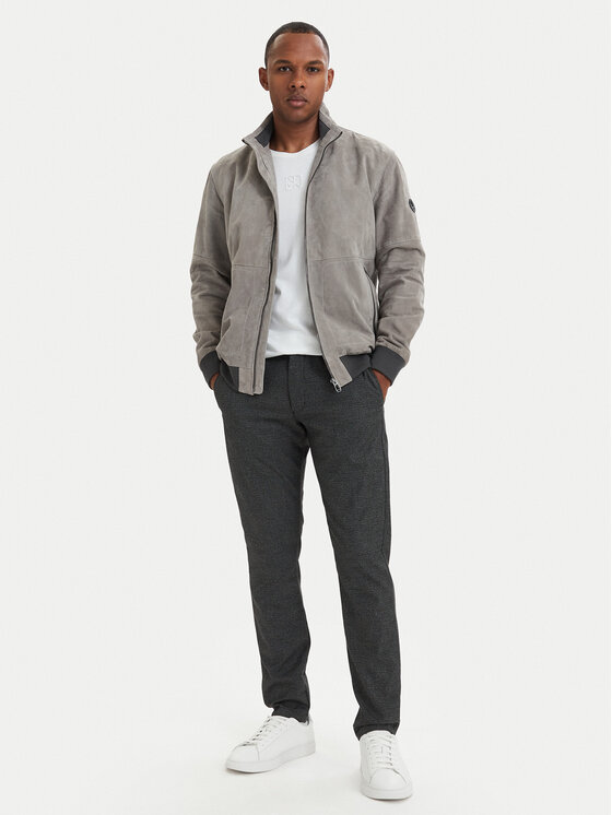 JOOP! Jeans JOOP! Jeans Hlače Jjf-81Maxton3-W 30104830 Tamno siva Slim Fit