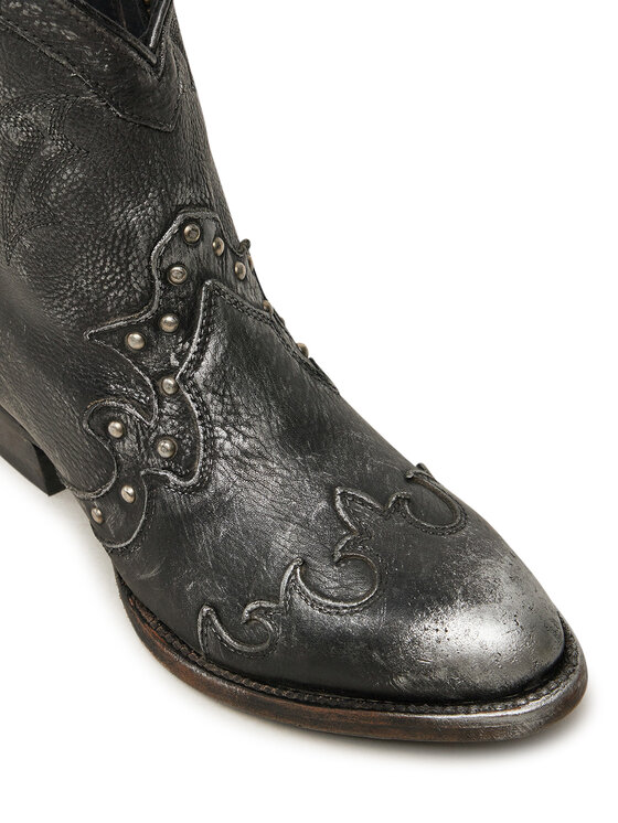 NEW ROCK NEW ROCK Cowboystiefel M-WSTM003-S1 Schwarz