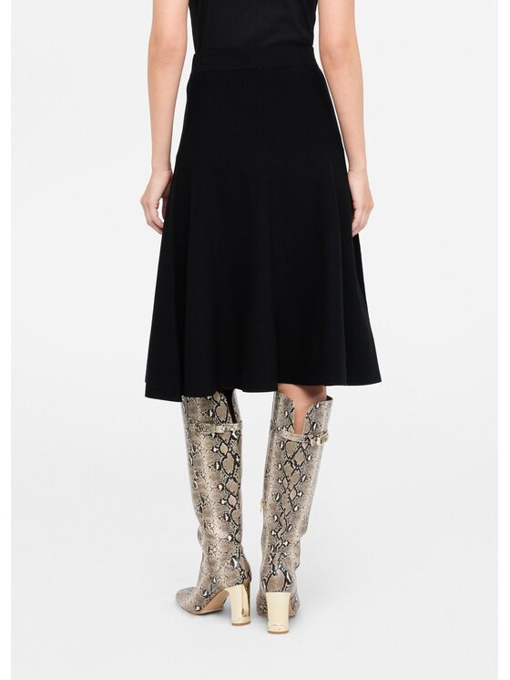 Liu Jo Liu Jo Gonna midi MF5365MS99E22222 Nero Regular Fit