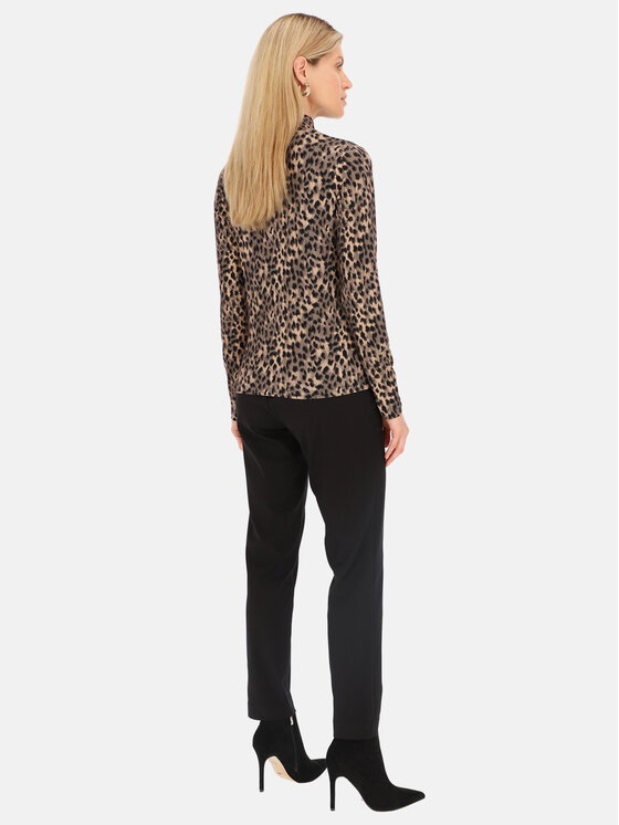 Red Button Red Button Golf Rolinde Brązowy Slim Fit