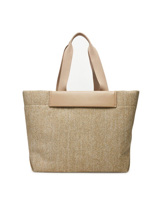 Calvin Klein Calvin Klein Soma Ck Raffia Large Shopper K60K613025 Bēšs