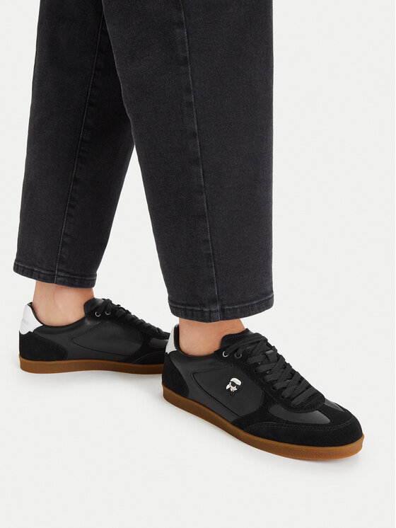 KARL LAGERFELD KARL LAGERFELD Laisvalaikio batai Kandidate KL63833N Juoda
