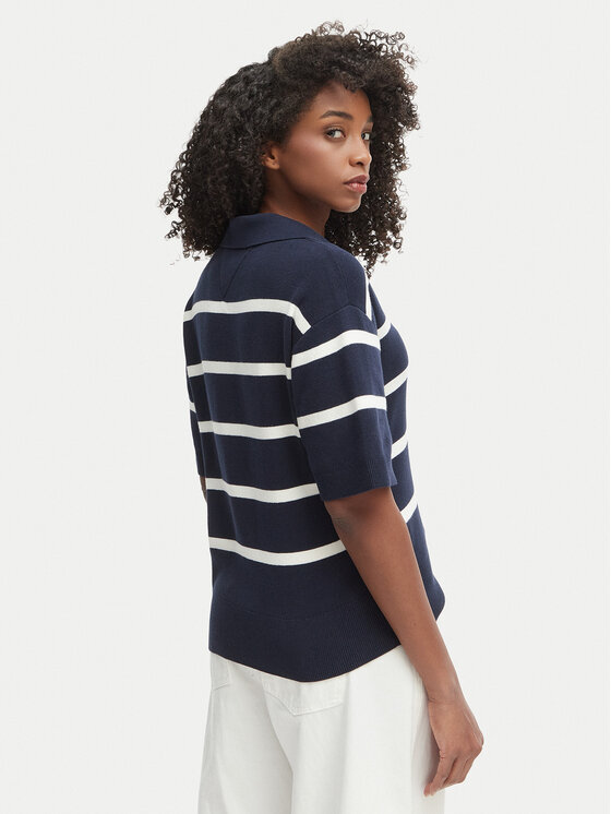 Tommy Hilfiger Tommy Hilfiger Svetr WW0WW45400 Tmavomodrá Regular Fit