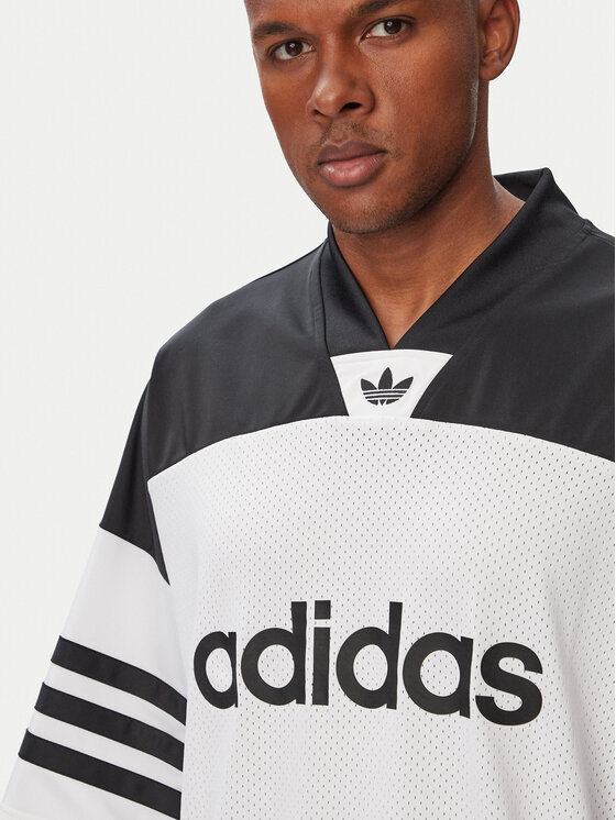 adidas adidas Tricou Adicolor KR1403 Alb Loose Fit