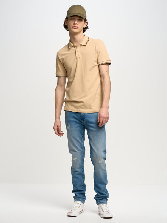 BIG STAR BIG STAR Jeansy JEFFRAY_298_190 Niebieski Skinny Fit