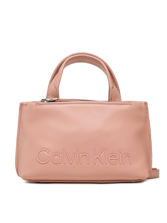 Geantă Calvin Klein Set Mini Tote K60K610167 Roz