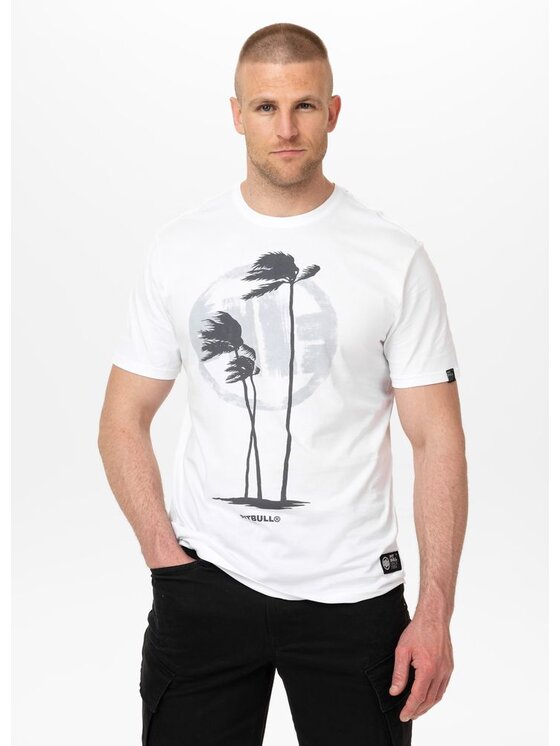 PITBULL PITBULL T-Shirt AUTOMATIC Biały Regular Fit