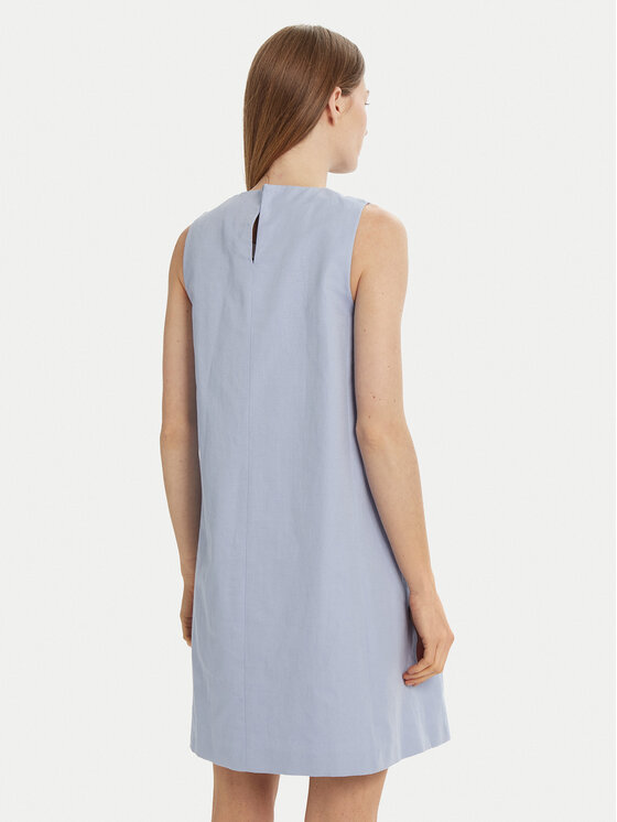 Weekend Max Mara Weekend Max Mara Vestito da giorno Racer 2515221102 Celeste Regular Fit