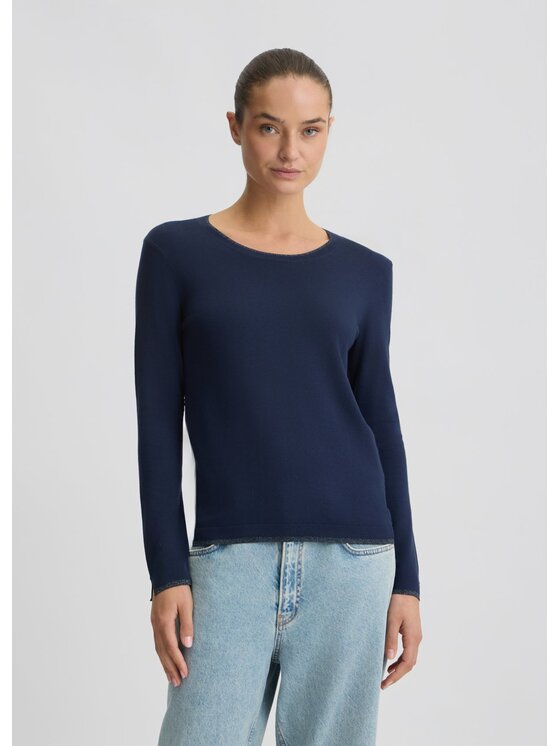 Liu Jo Liu Jo Sweter WXX055MS49I93921 Błękitny Regular Fit