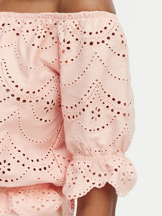 Guess Guess Särkpluus W6GP47 K3336 Korallivärviline Regular Fit