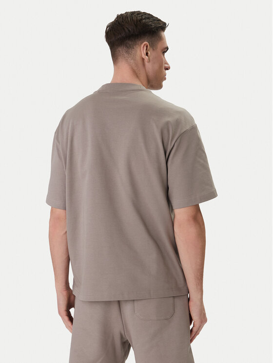 HUGO HUGO T-Shirt Dinkee 50525765 Béžová Oversize