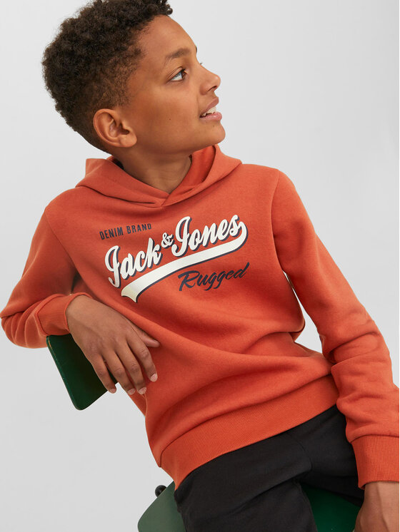 Jack&Jones Junior Jack&Jones Junior Majica dugih rukava 12212287 Narančasta Regular Fit