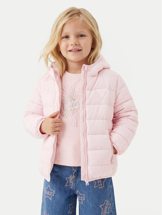 Guess Guess Kevad-sügis jope H4BT03 WCFM0 Roosa Regular Fit