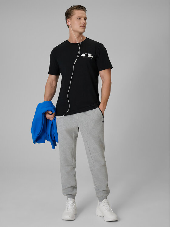 4F 4F T-shirt COMMERCIAL 12 Nero Regular Fit