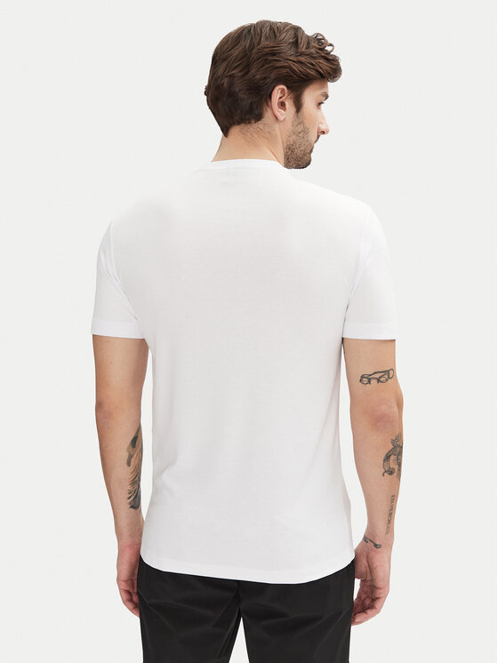 EA7 Emporio Armani EA7 Emporio Armani T-shirt 7M000301 AF13739 U0002 Bijela Slim Fit