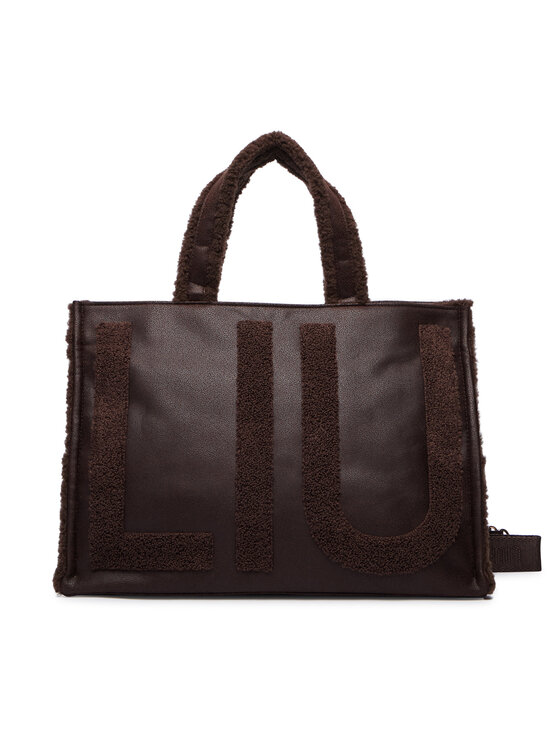 Liu Jo Geantă L TOTE FAKE MONTONE 2F6037 E0021 Maro