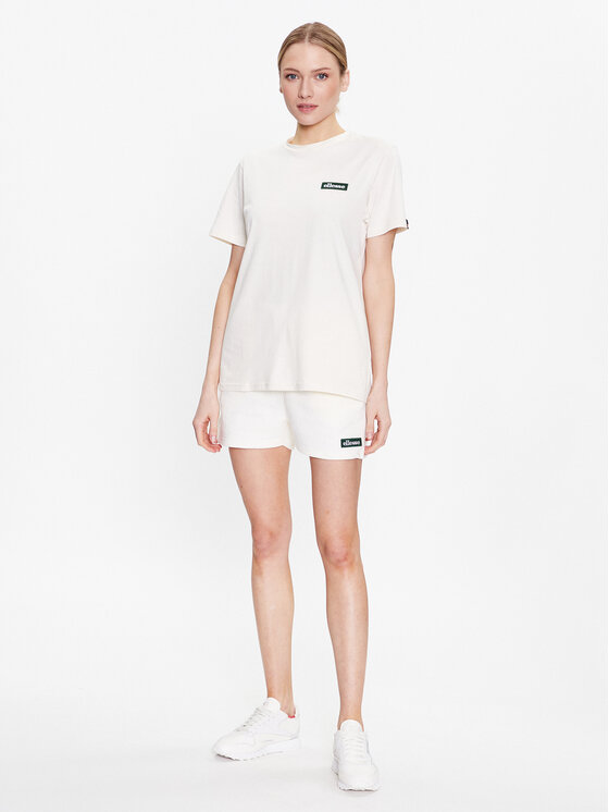 Ellesse Ellesse Szorty sportowe Shanni SGR17948 Biały Regular Fit