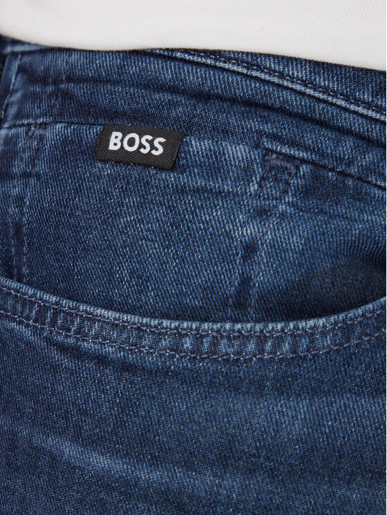 BOSS BOSS Džínsy H-Re.Maine 50550938 Tmavomodrá Regular Fit