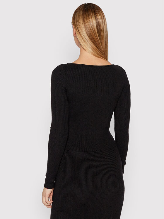 Maglione Sheryl W2RR19 Z2V42 Nero Slim Fit