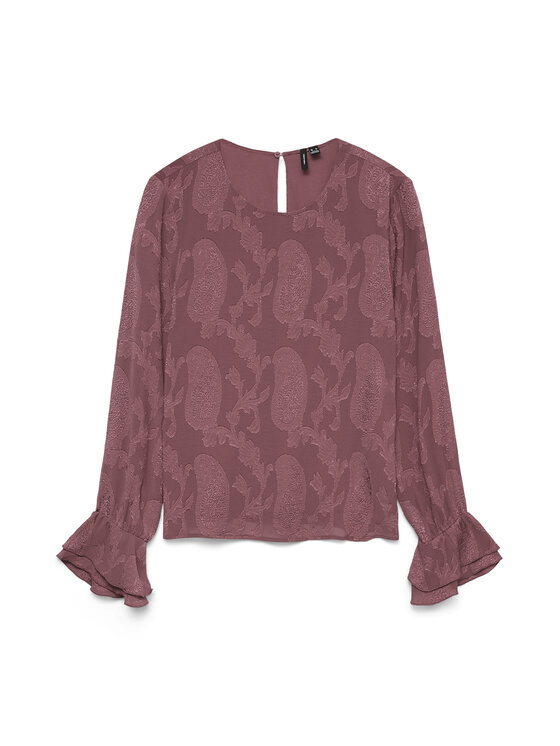 Vero Moda Vero Moda Blúz Mishi 10335512 Rózsaszín Regular Fit