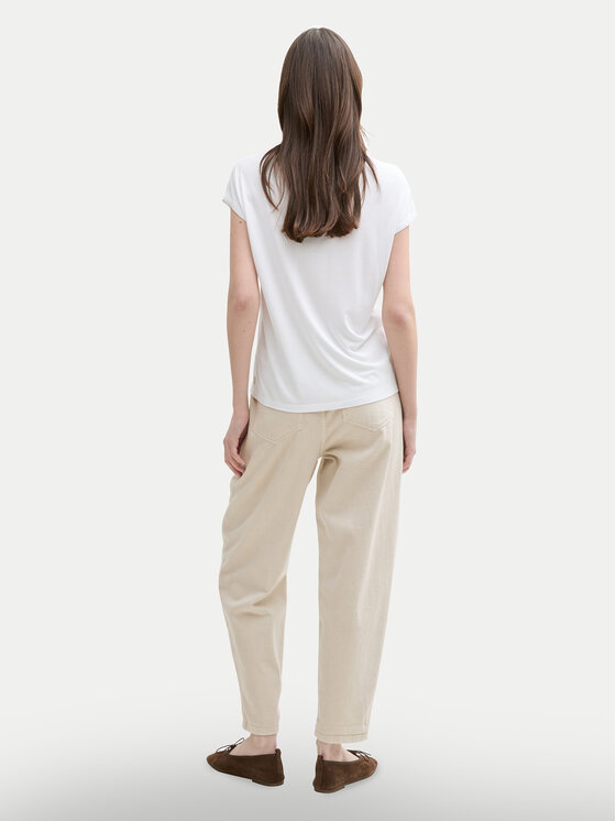 Tom Tailor Denim Tom Tailor Denim Teksad 1045968 Beež Relaxed Fit