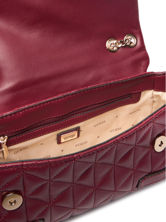 Guess Guess Τσάντα Paisleigh HWQG98 83210 Μπορντό