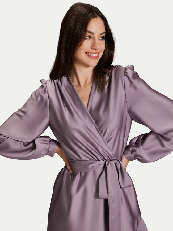 Swing Swing Koktel haljina 5AG06500 Ljubičasta Regular Fit