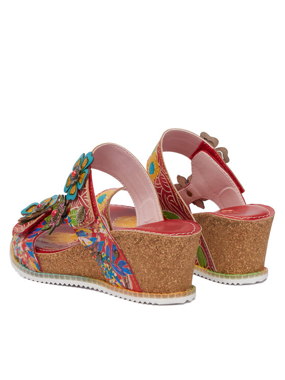 Laura Vita Laura Vita Шльопанці Bonito 31 Червоний