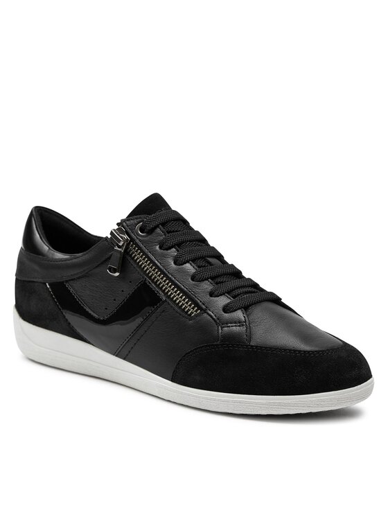 Geox Geox Sneakersy D Myria D4568B 08522 C9999 Čierna