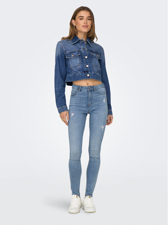 ONLY ONLY Jeans hlače Rose 15317250 Modra Skinny Fit