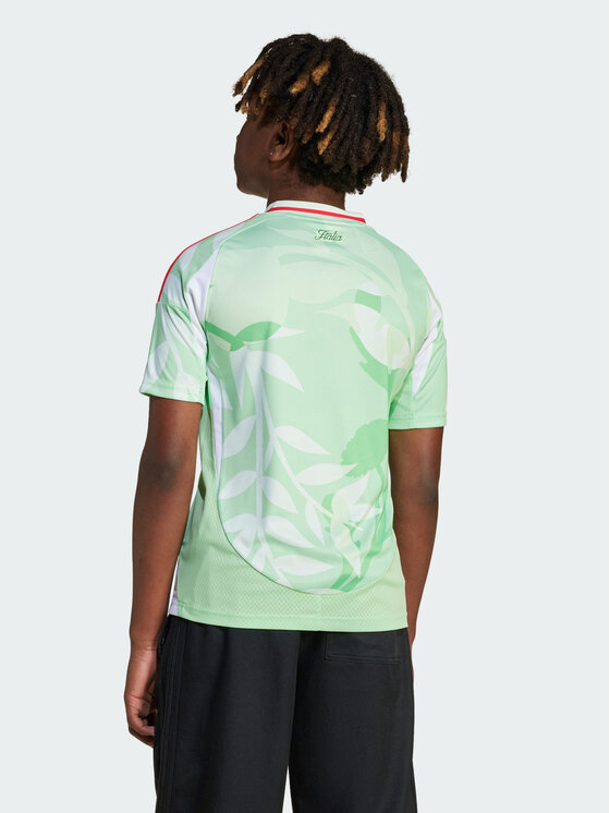 adidas adidas Koszulka techniczna Italy 25 (Women's Team) Away Jersey Zielony Regular Fit