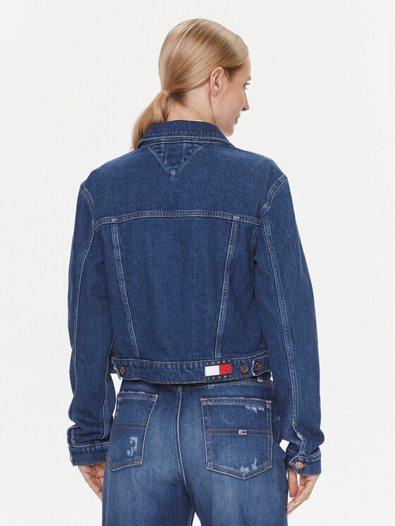 Tommy Jeans Tommy Jeans Jeansjacke Izzie DW0DW17211 Dunkelblau Slim Fit