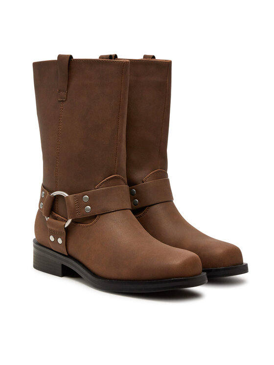 ONLY Shoes ONLY Shoes Škornji 15329812 Rjava