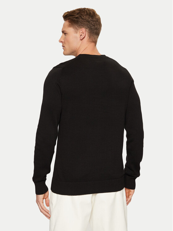 Calvin Klein Jeans Calvin Klein Jeans Πουλόβερ J30J326745 Μαύρο Regular Fit
