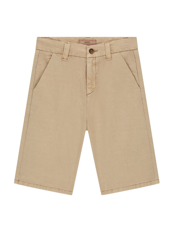 Guess Guess Stoffshorts L6GD15 WR460 Beige Regular Fit