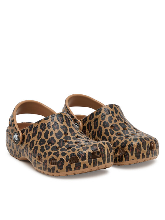 Crocs Crocs Шльопанці Classic Animal Clog 211881 Коричневий