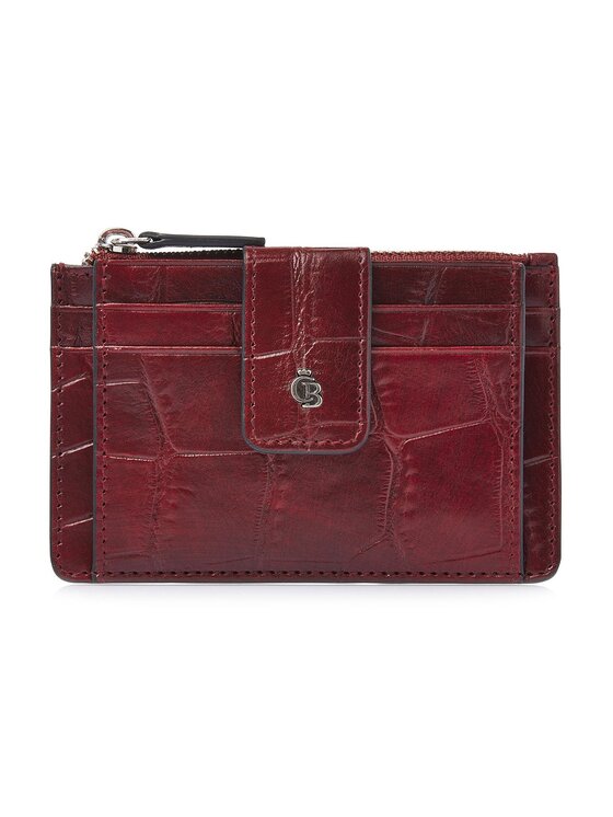 Castelijn & Beerens Castelijn & Beerens Etui na karty kredytowe 332789 Bordowy