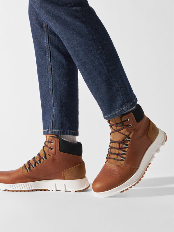Sorel Sorel Schnürstiefeletten Mac Hill™ Lite Mid Wp NM4998-286 Braun